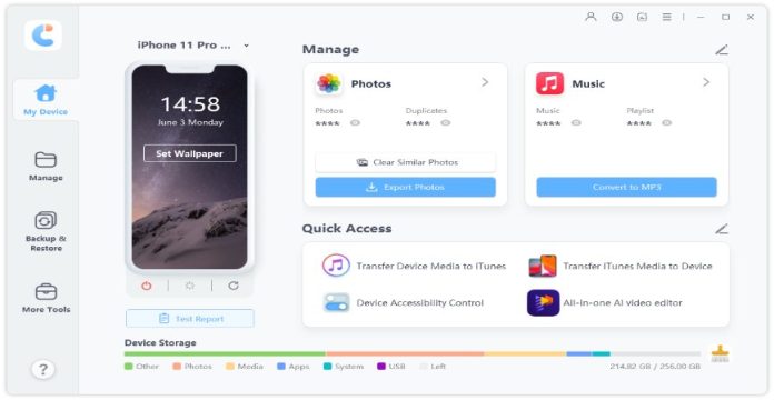 main-interface